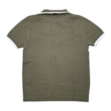 Never Too Polo Mezza Manica tinta unita Verde per Bambino NT2371B VERDE NEVER TOO 
