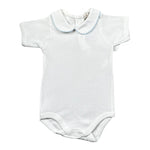 Seerose Body Tinta Unita con Colletto per Neonato 515 BIANCO SEEROSE 