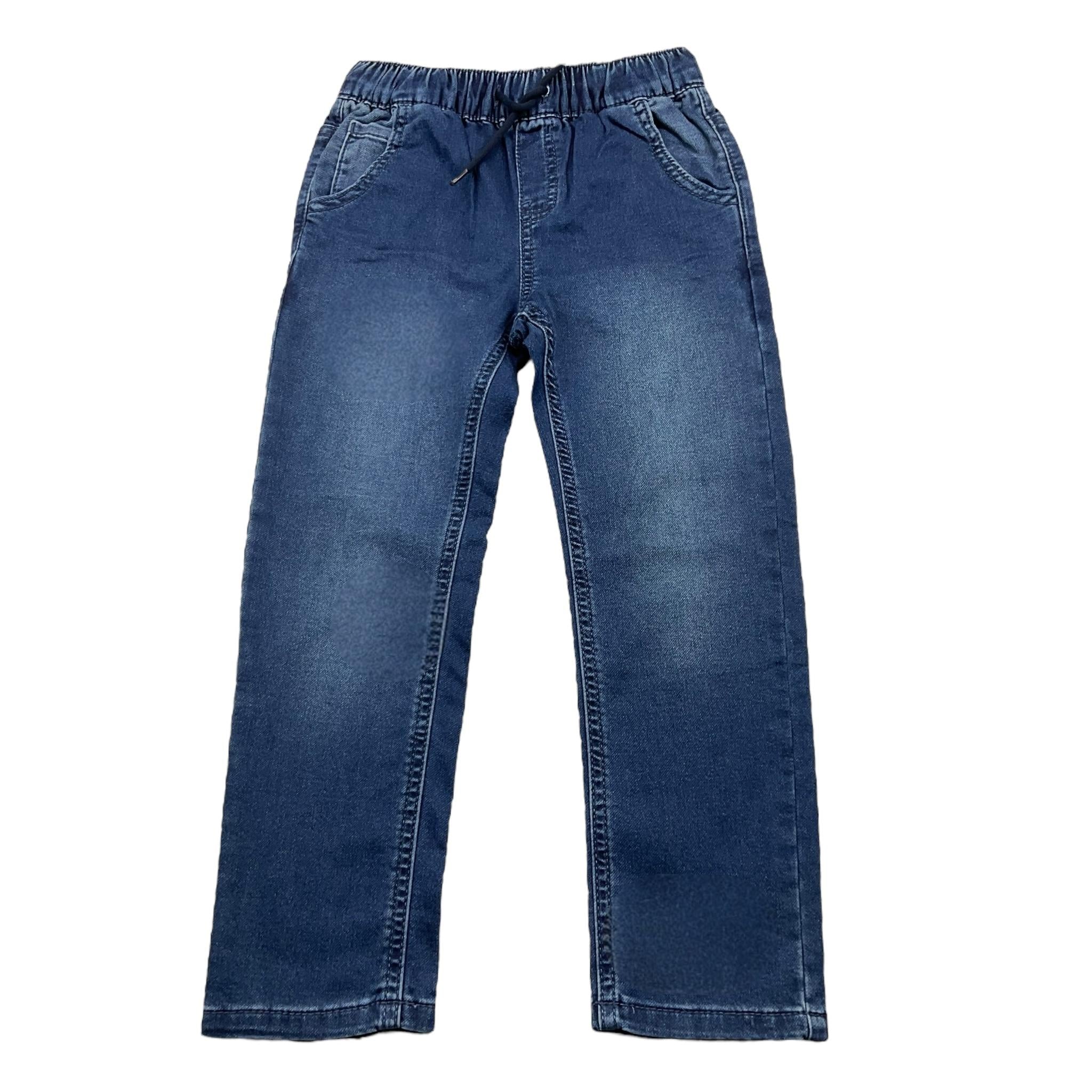 MAYORAL jeans tinta unita con elastico in vita Blu per Bambino 4531 BLU MAYORAL 