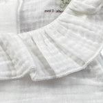 Babyvip Camicia Giromanica Tinta Unita con Colletto per Neonata T1562 BIANCO BABYVIP 