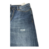 Dondup Jeans Tinta Unita Modello A Zampa per Bambina DFPA023 BLU DONDUP 