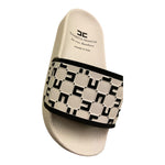 Elisabetta Franchi Ciabatte Tinta Unita con Logo per Bambina F3A0E0075 BIANCO ELISABETTA FRANCHI 