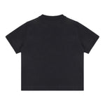 Emporio Armani T-Shirt Girocollo Tinta Unita con Logo per Bambino EB000166X BLU EMPORIO ARMANI 
