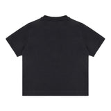 Emporio Armani T-Shirt Girocollo Tinta Unita con Logo per Bambino EB000166X BLU EMPORIO ARMANI 