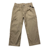 Brian Rush Einfarbige Hose mit elastischer Taille in Beige für Babys