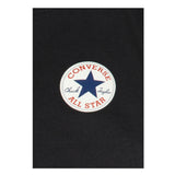 Converse T-Shirt Girocollo tinta unita con Logo Nero per Bambino 9C9506 NERO CONVERSE 