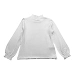 MAYORAL shirt mezzocollo tinta unita con brillantini Bianco per Neonata 145XN BIANCO MAYORAL 