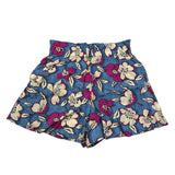 Liu Jo Kurze, einfarbige Shorts mit blauen Prints für Mädchen