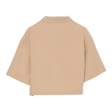 Michael Kors Camicia Mezza Manica Tinta Unita per Bambina R30331 BEIGE MICHAEL KORS 