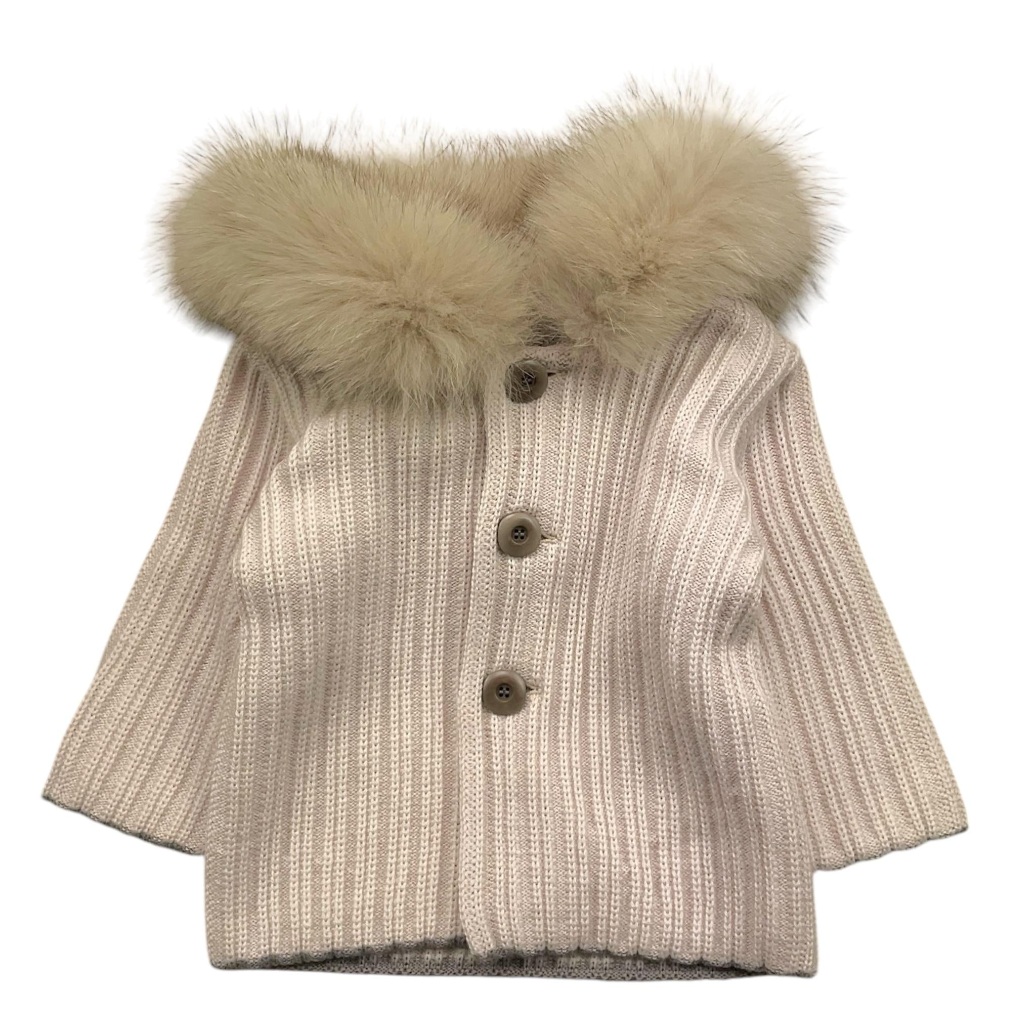 MARLU' cardigan tinta unita con cappuccio Beige per Neonato IB5240 BEIGE MARLU' 