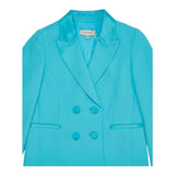 Twinset Uni Jacke mit Knöpfen Hellblau für Mädchen