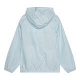 K-Way Giubbino Tinta Unita con Cappuccio per Bambino K61336WX AZZURRO K-WAY 