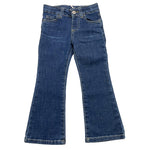 PLEASE jeans tinta unita con girovita regolabile modello zampa Blu per Neonata PE99012G65N BLU PLEASE 