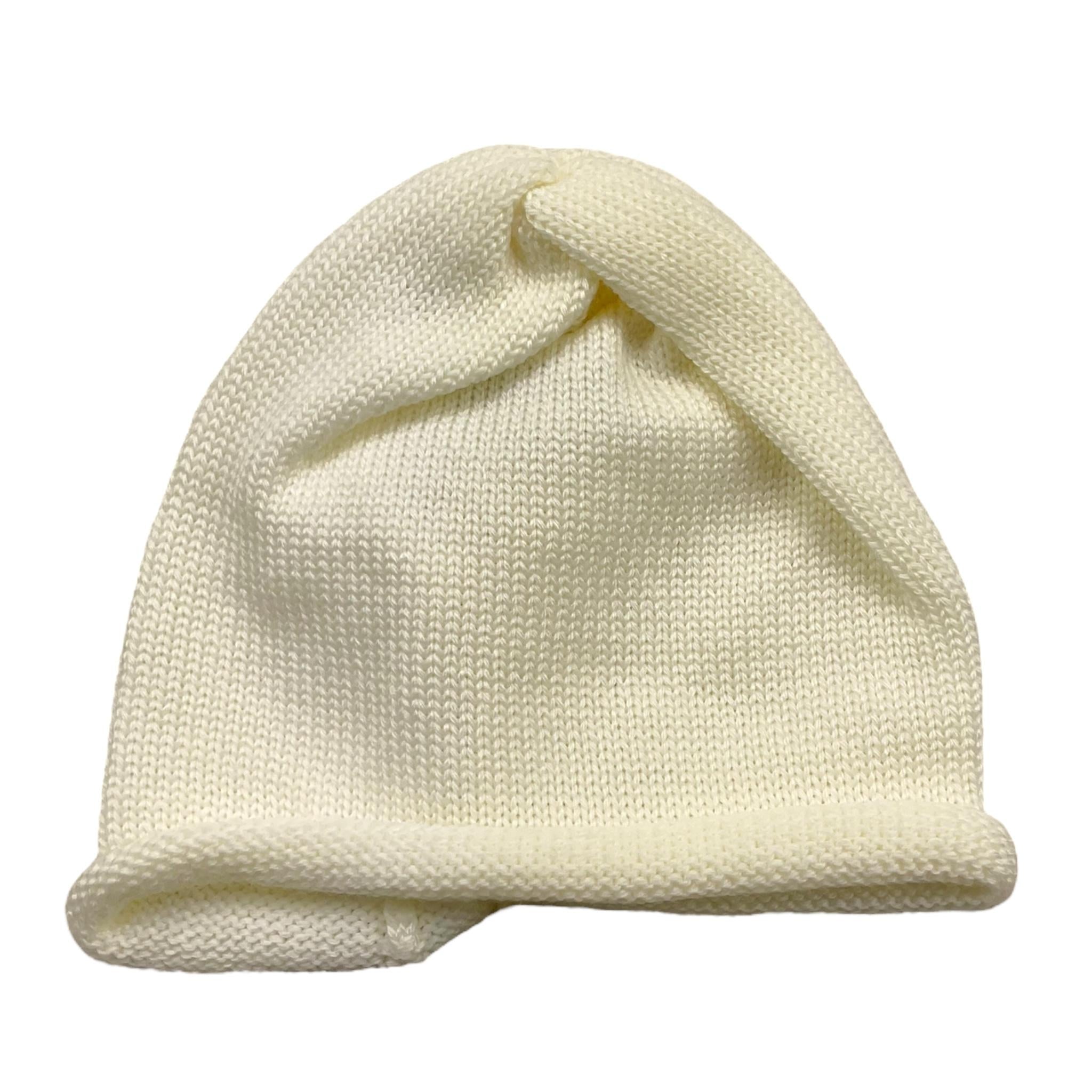 LITTLE BEAR cappello tinta unita Panna per Neonato 9010 PANNA LITTLE BEAR 