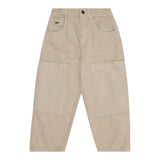Emporio Armani Einfarbige Hose mit verstellbarer Taille Beige für Jungen