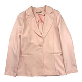 Kocca Rosa Einreihige Einfarbige Jacke Für Mädchen