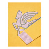 ETRO maglia tinta unita con stampa Giallo per Bambina GV9A10X GIALLO ETRO 