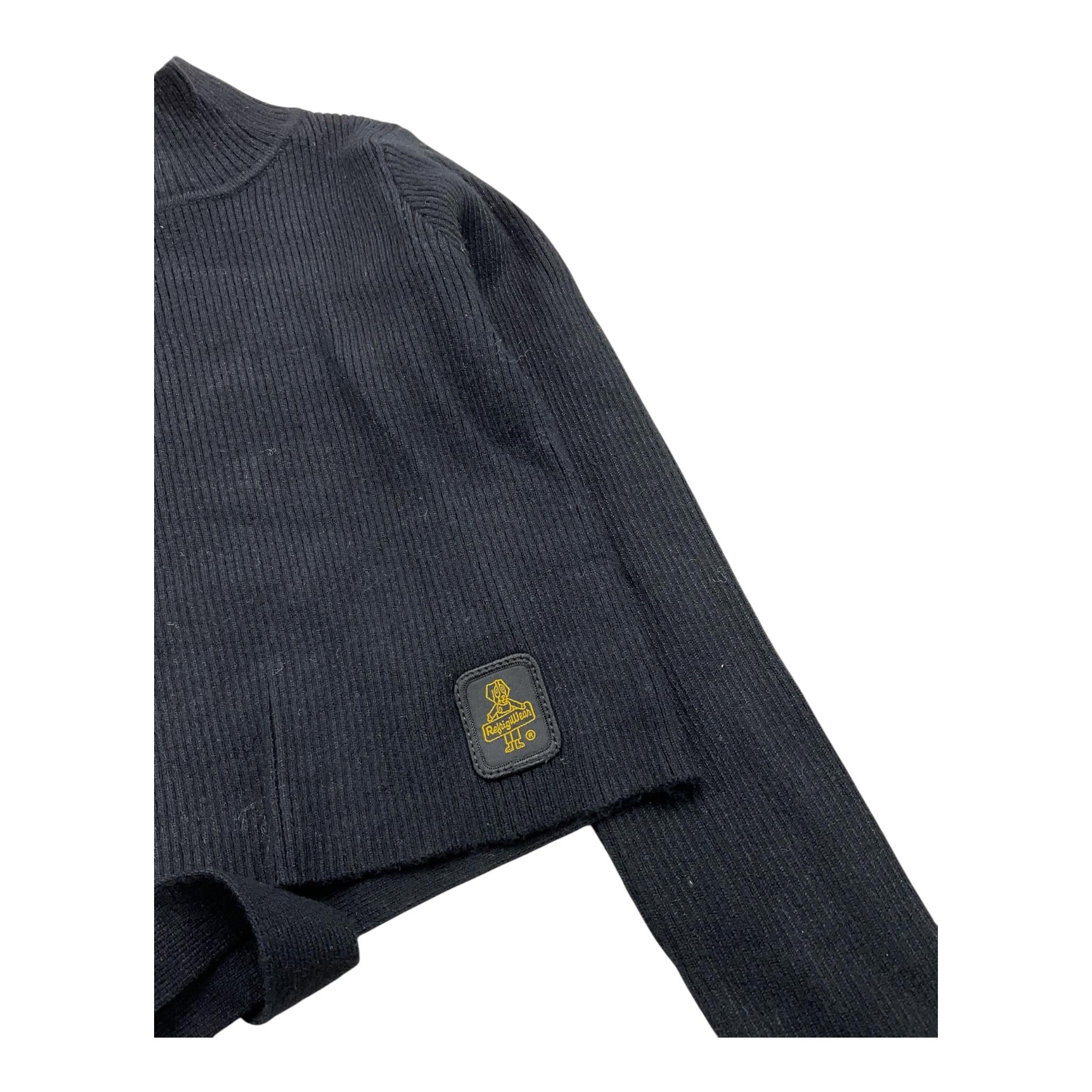 REFRIGIWEAR maglia mezzo collo tinta unita Nero per Bambina RWG915 NERO REFRIGIWEAR 