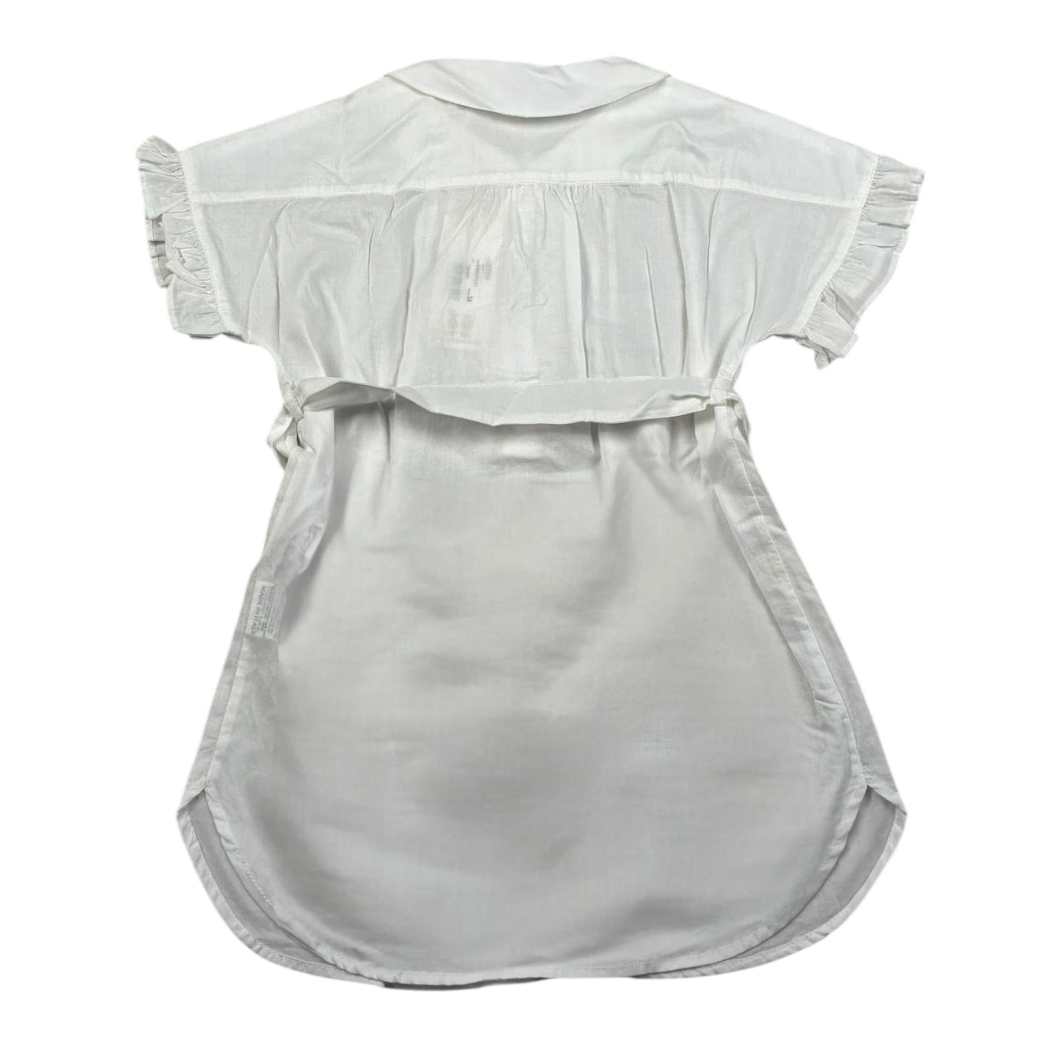 Zhoe & Tobiah Abito Giromanica Tinta Unita per Neonata RTT7F BIANCO ZHOE & TOBIAH 