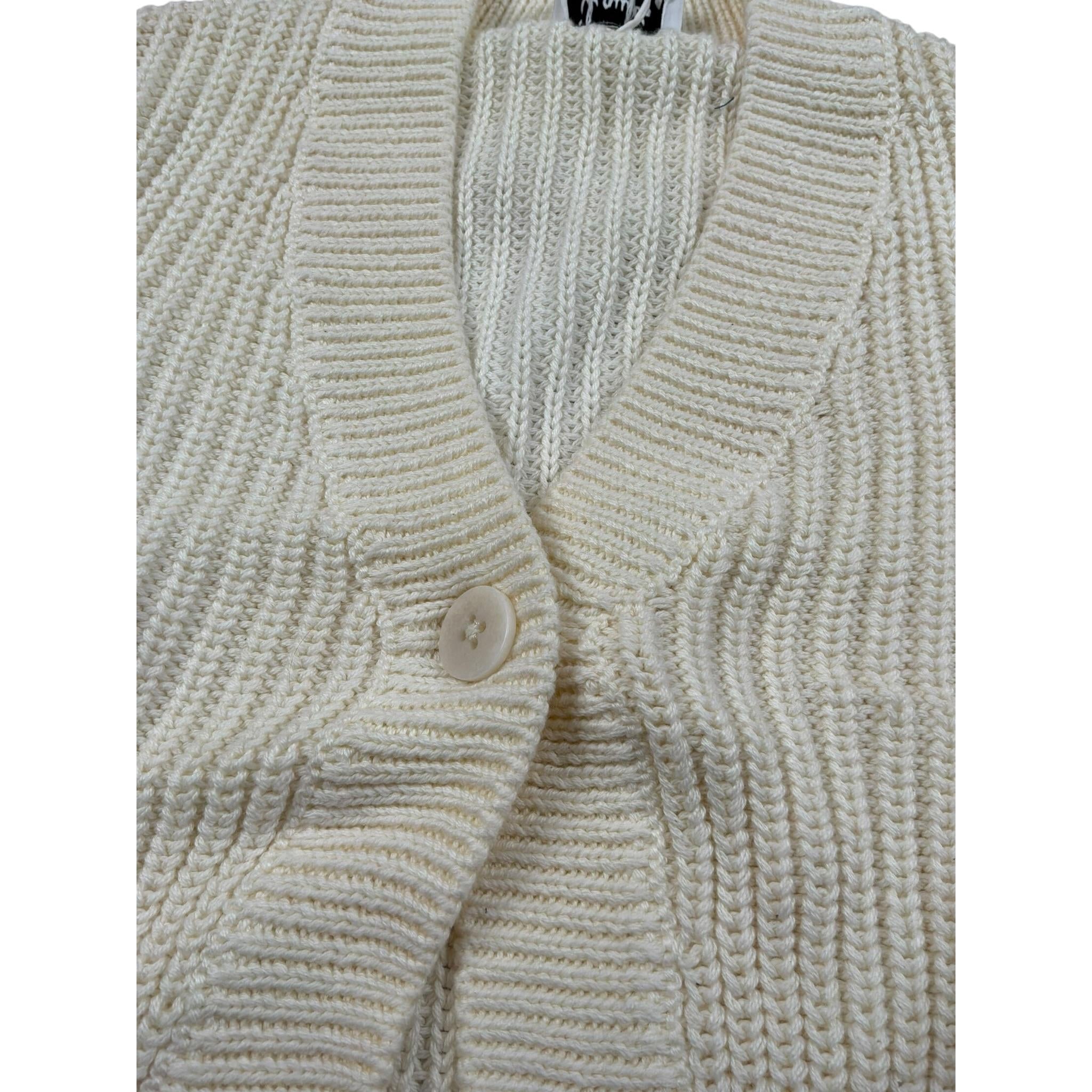 Il Gufo Cardigan Tinta Unita per Bambina A24GF428EM109 PANNA IL GUFO 