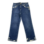 U+è BY MISS GRANT jeans tinta unita con girovita regolabile Blu per Bambina UE1461 BLU U+è BY MISS GRANT 