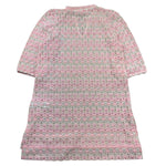 Saint Barth Abito Mezza Manica con Trafori per Bambina JUM001 ROSA SAINT BARTH 