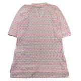 Saint Barth Abito Mezza Manica con Trafori per Bambina JUM001 ROSA SAINT BARTH 