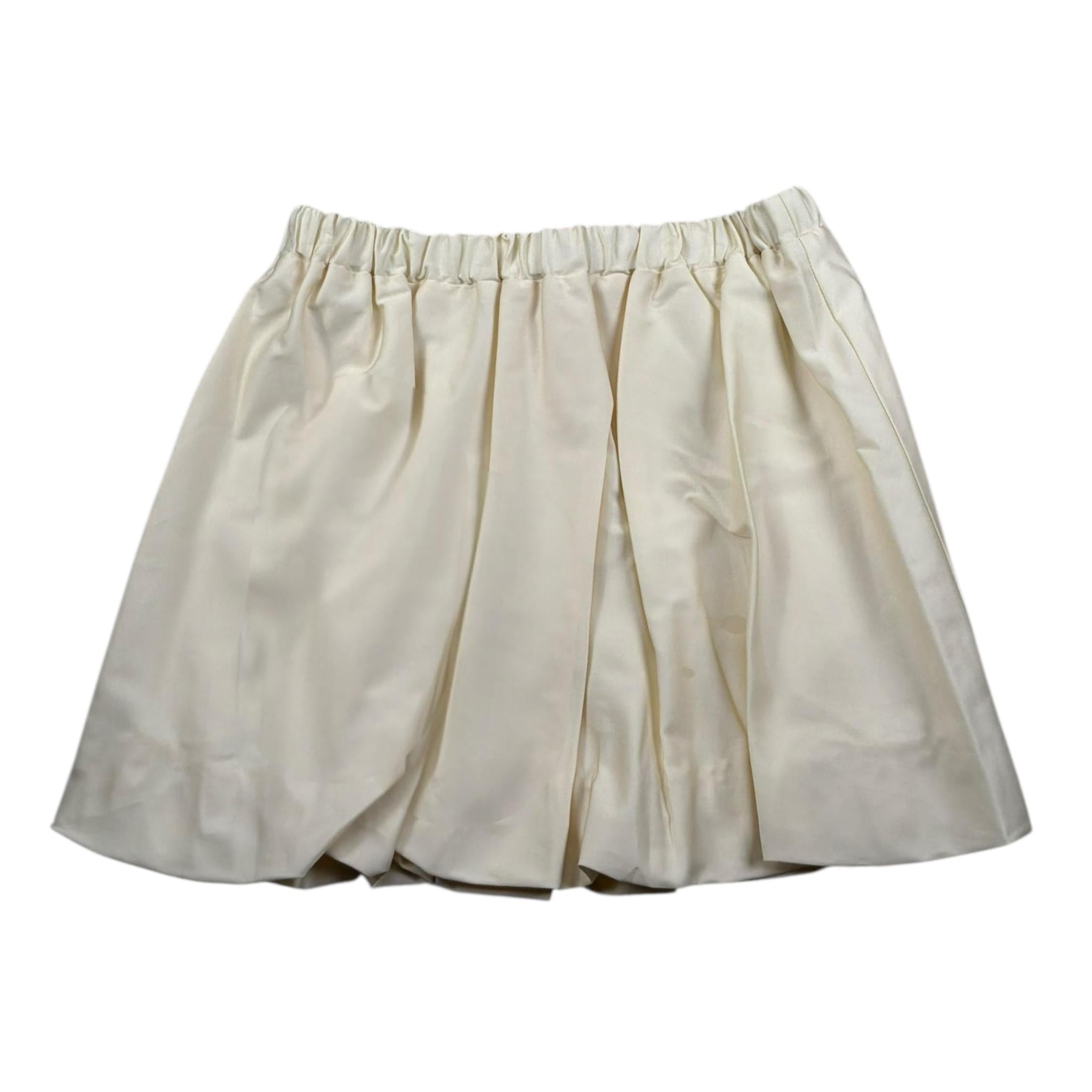 Vicolo Gonna Tinta Unita con Elastico In Vita per Bambina 3146G00273 AVORIO VICOLO 