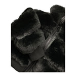 FUN & FUN pelliccia tinta unita cn zip Nero per Bambina FBJK00096 NERO FUN & FUN 