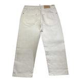 I'M Brian Jeans Einfarbig mit verstellbarer Taille Creme für Jungen
