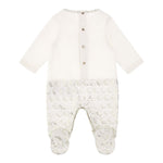 ROBERTO CAVALLI set 3 pezzi tutina-cappello-bavetta tinta unita Bianco per Neonata TJT822 BIANCO ROBERTO CAVALLI 