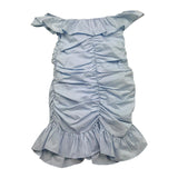 Vicolo Schlichtes Kleid mit Rüschen Hellblau für Mädchen