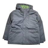 TRUSSARDI giubbino tinta unita con zip e cappuccio Blu per Bambino TBA25094GB BLU TRUSSARDI 