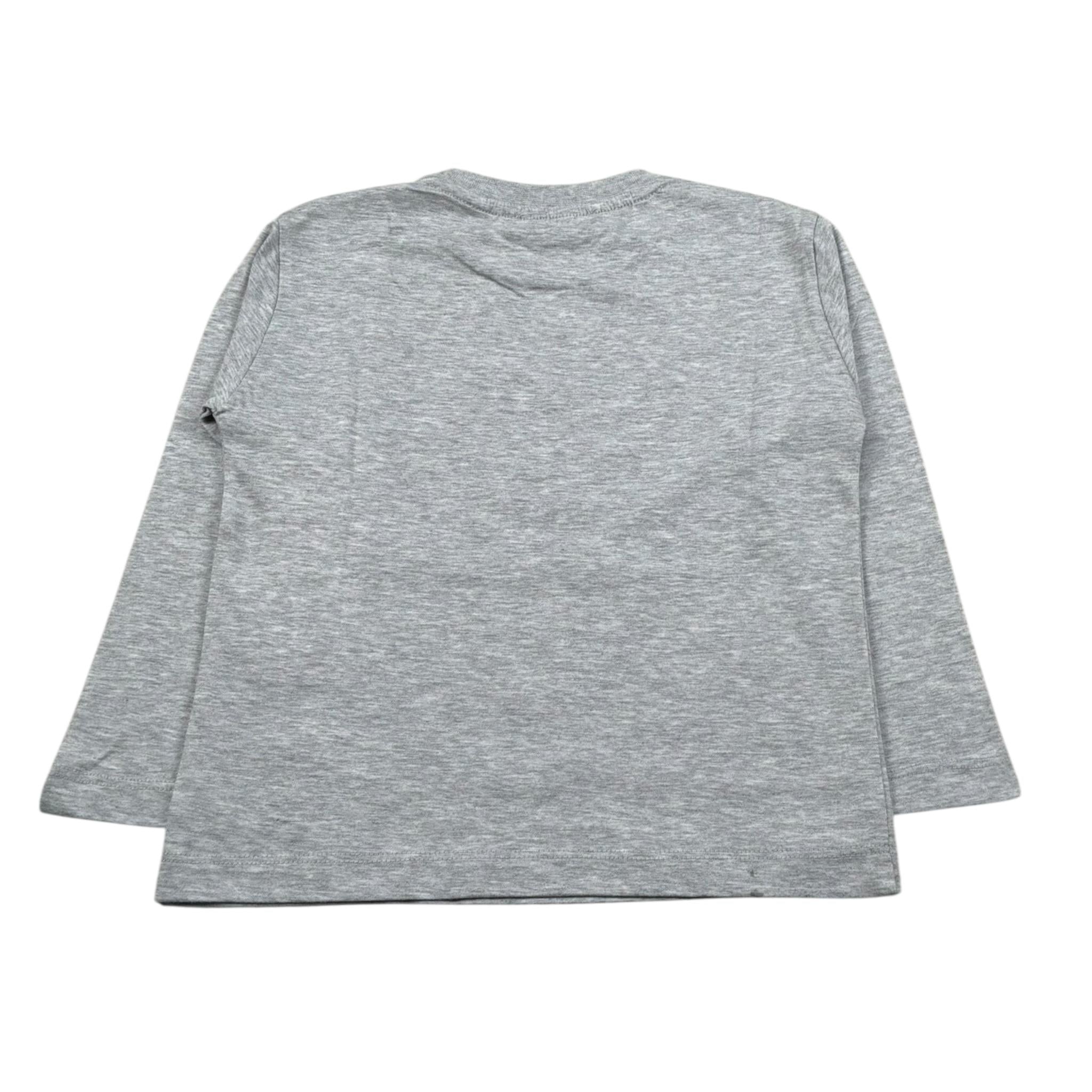 Dondup Shirt Girocollo Tinta Unita per Bambino DMTS029 GRIGIO DONDUP 