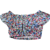 Monnalisa Top Mezza Manica Stampa Fantasia Floreale per Bambina 419301 MULTICOLOR MONNALISA 