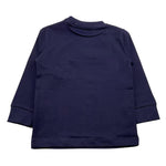 CESARE PACIOTTI shirt girocollo tinta unita con logo Blu per Bambino TSP05307B BLU CESARE PACIOTTI 
