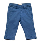Trussardi Pantalone Tinta Unita con Elastico In Vita per Neonato TIP26086PA BLU TRUSSARDI 