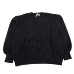 FUN & FUN maglia collo alto tinta unita con applicazioni Nero per Bambina FCJSW00070X NERO FUN & FUN 