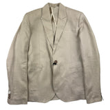Shako' Einreihige beige einfarbige Jacke für Jungen