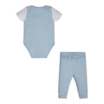 Guess Completo 2 Pezzi Body-Pantalone Tinta Unita per Neonato H2RW03J1311M AZZURRO GUESS 