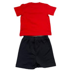 Iceberg Completo 2 Pezzi T-Shirt-Bermuda Bicolore per Neonato CCICE5102N ROSSO/NERO ICEBERG 