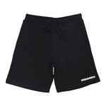 Dsquared2 Bermuda In Tuta tinta unita con Stampa Nero per Bambino DQ2738XXXX NERO DSQUARED2 