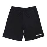 Dsquared2 Bermuda In Tuta tinta unita con Stampa Nero per Bambino DQ2738XXXX NERO DSQUARED2 