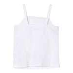 Maison Margiela Top Tinta Unita A Bretelline per Bambina M60762 BIANCO MAISON MARGIELA 