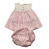 Paz Rodriguez 2-teiliges Set Shirt-Höschen Rosa für Baby Mädchen
