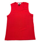 Dixie Canotta Girocollo Tinta Unita per Bambina MO07032G74 ROSSO DIXIE 