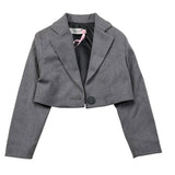 Miss Blumarine Giacca Tinta Unita per Neonata 3141J1227 GRIGIO MISS BLUMARINE 
