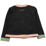 TRUSSARDI giacca tinta unita con profili in contrasto Nero per Bambina TGA25095GC NERO TRUSSARDI 