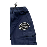 ICEBERG pantalone tinta unita con elastico in vita Blu per Neonato PTICE5301BNX BLU ICEBERG 