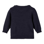 NAME IT maglia girocollo tinta unita con stampa pupazzo di neve Nero per Neonato 13209844 NERO NAME IT 